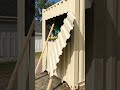 Shipping Container Home Build - Cutting Window In Container! #containerhomebuild