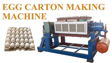 Egg Tray Making Machine Test Run – Smooth & Efficient Production! 🥚🛠️#eggtraymachine