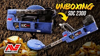 Minelab SDC-2300 Unboxing GOLD Detector Assembly Setup