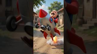 Motu Gaya Chand Par 🤣🚀#shorts #cartoon #comedy #funny #video