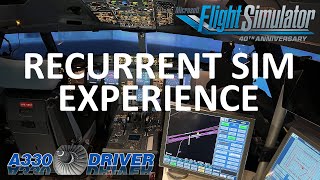 Experience Report: My FIRST AIRBUS RECURRENT SIM | Real Airbus Pilot