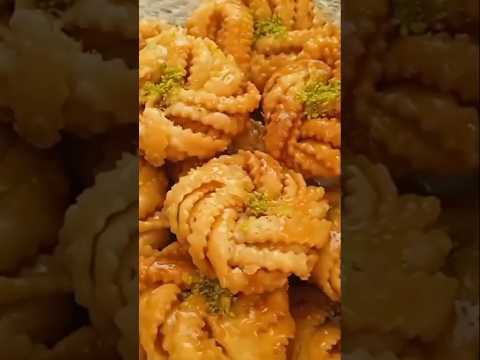 طريقة تحضير قريوش الوردة بدون آلة مورق وخفيف