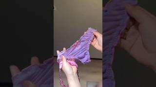 Pink Satin & Purple Lace Lingerie Haul 💗✨ | Cute Fashion Finds #Shorts