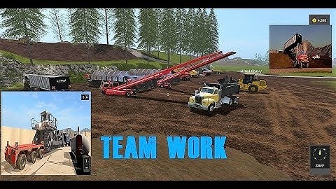 Mining simulator  | 2 Wash plants going | Tons of gold