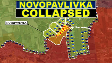 The Defenses Of Novopavlivka Collapsed Completely l Southern Myrnohrad Falls