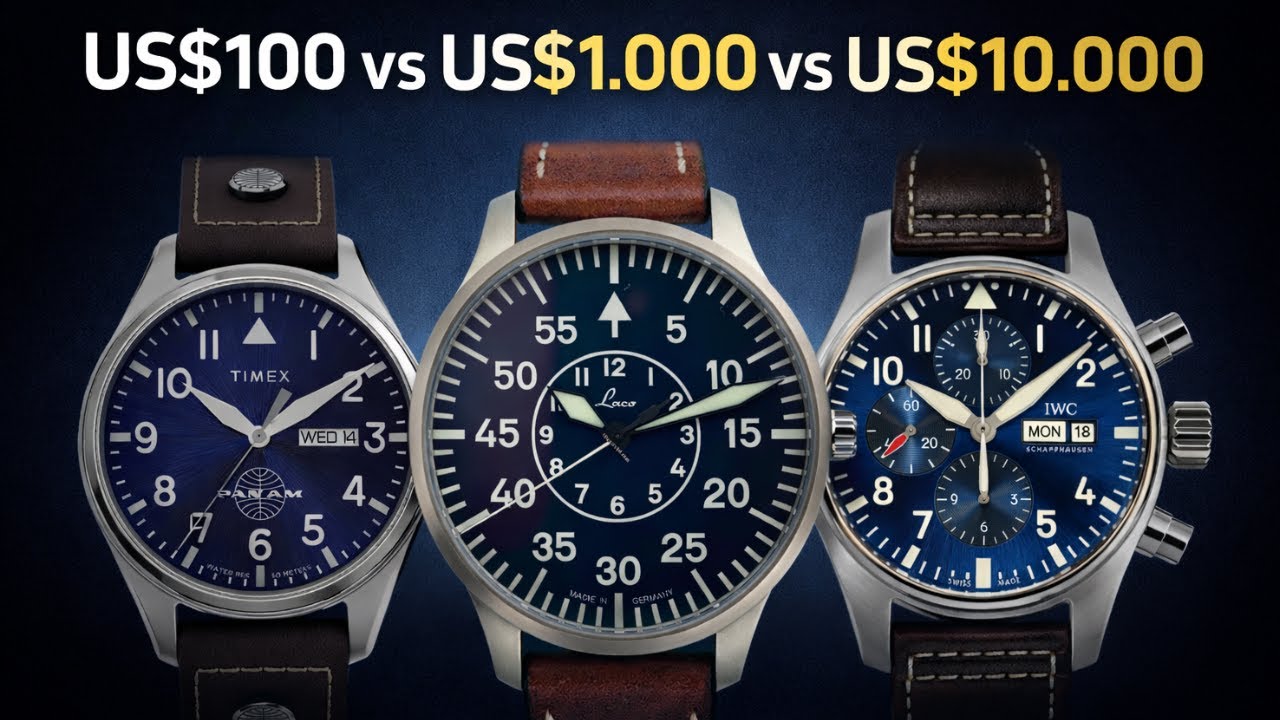 O que realmente muda de US$100 a US$10.000?