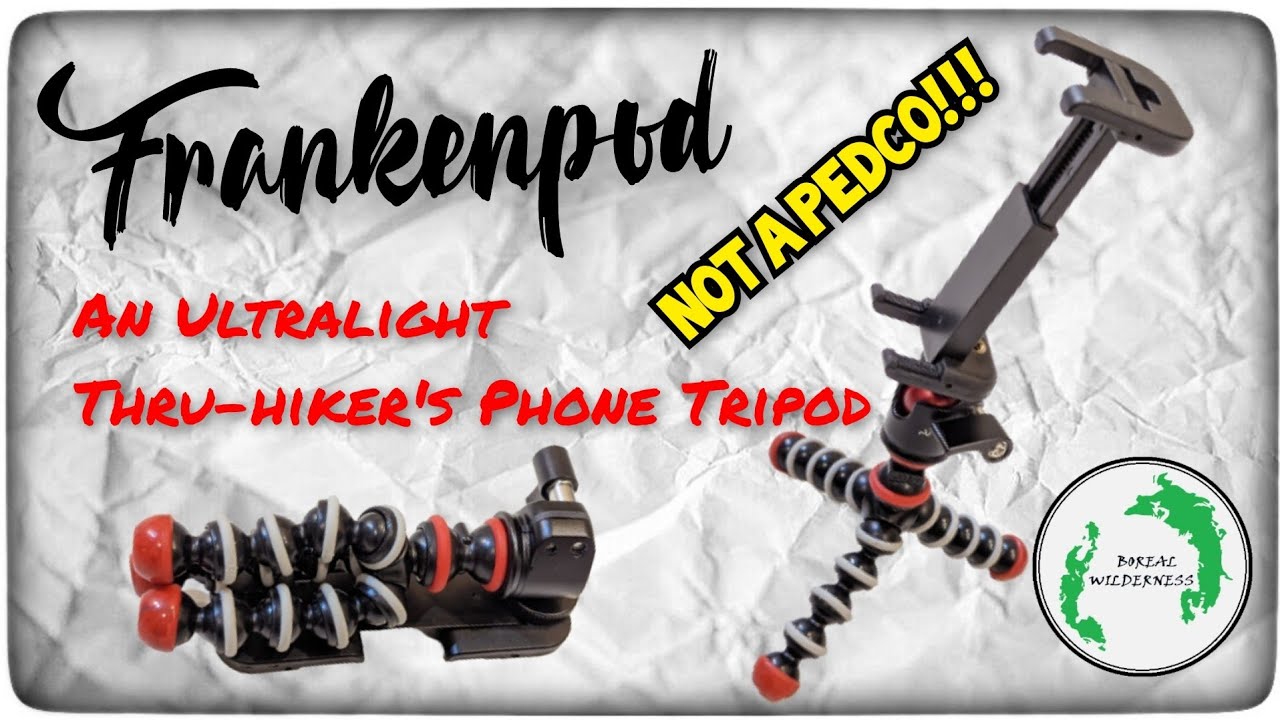 The Frankenpod - An Ultralight Phone Holder Tripod - Better than the Pedco + Manfrotto Combo?