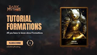 Dark Mythos Tutorial: Formations