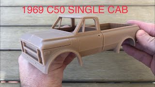 Too Many Projects - Unboxing Resin kits: TMP 1969 C50 SC High Resolution Brown Resin 1/25