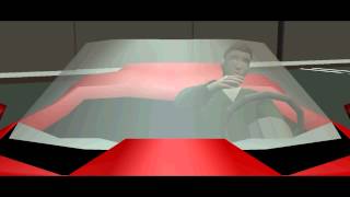 Maya pre vis car crash scene