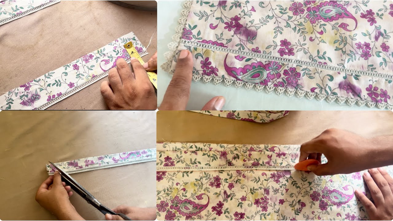 Design shirts chaks with joining lace