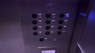 Modded Schindler Traction Parking Garage Elevators ~ Mary Brickell Village ~ Miami, FL