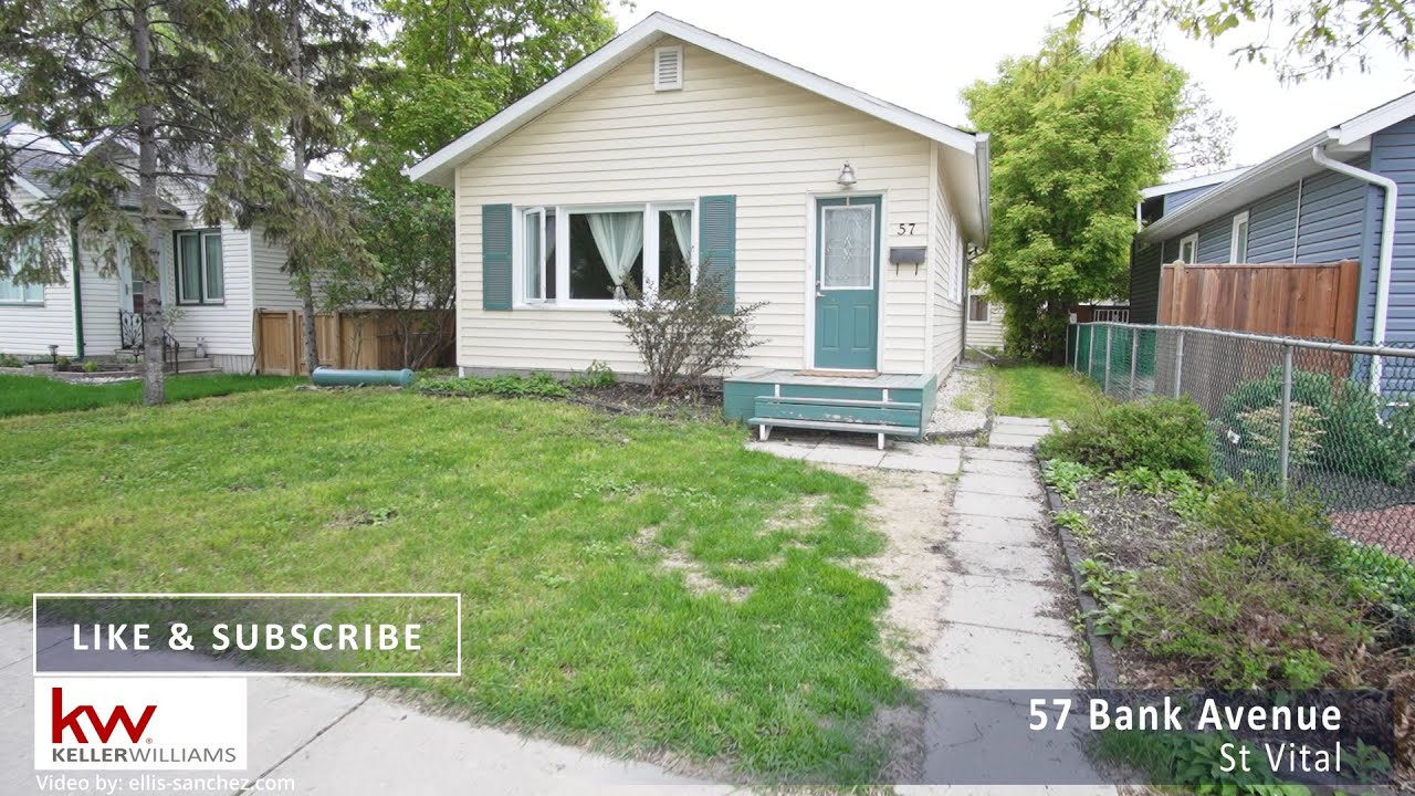 House For Sale at 57 Bank Avenue in St Vital Winnipeg YouTube