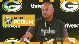 Adam Stenavich on MarShawn Lloyds TD: A really cool moment