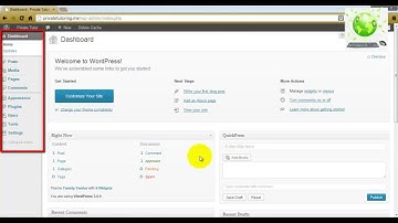 WordPress dashboard define in detail part 1 | free tutorial | computer world
