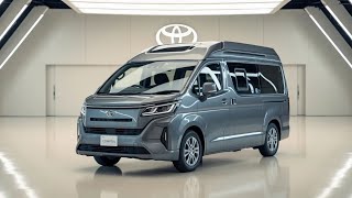 2027 Toyota Camper Van Review | Luxury Mini RV with Hybrid Power & Smart Camping Features