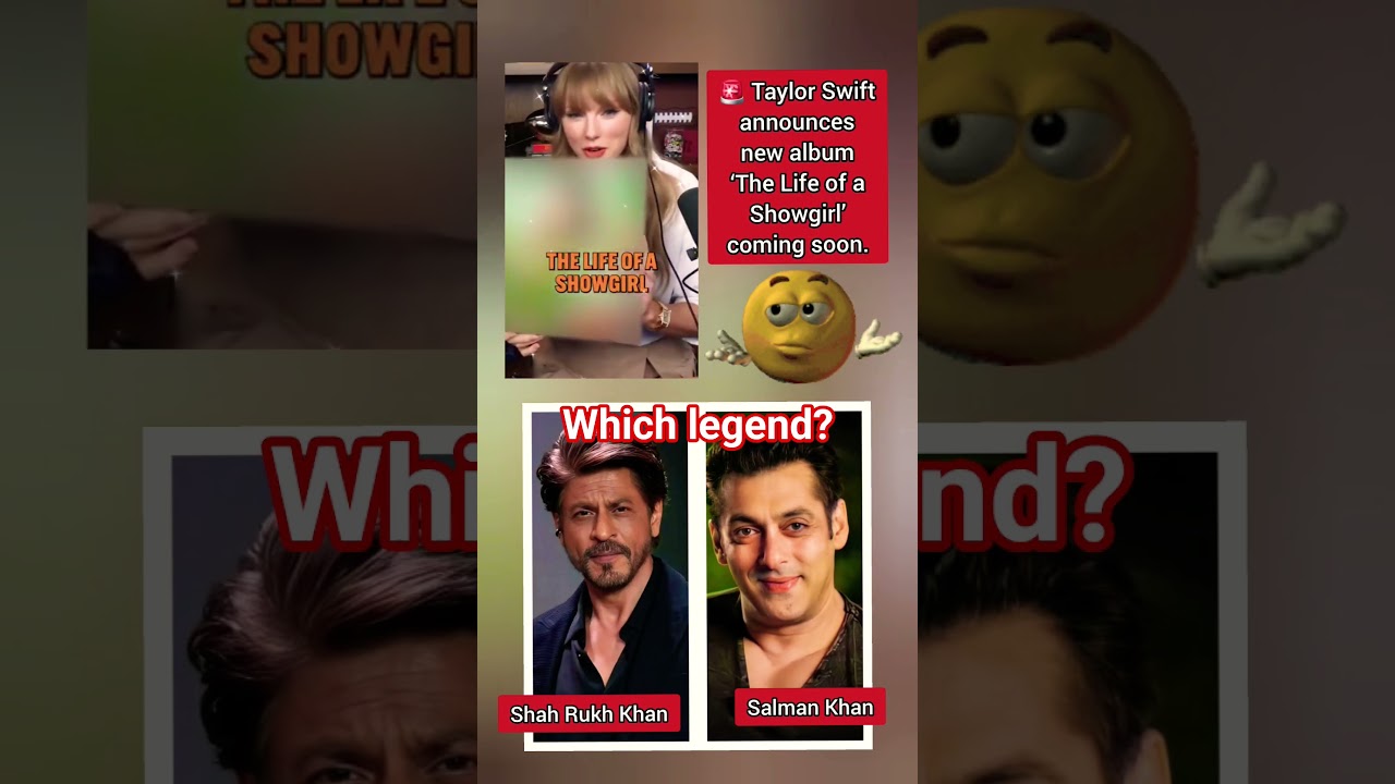 Taylor Swift announces new album ‘The Life of a Showgirl’ coming soon. 🗣🎉