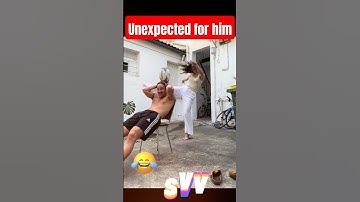 This Was Not What He Expected 😂  Hilarious Surprise Moment #comedy #funny #trending