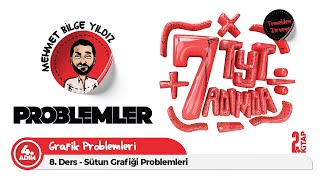 Yedi Adımda Tyt Problemler 2.Kitap 4. Adım 8. Ders Sütun Grafiği Problemleri