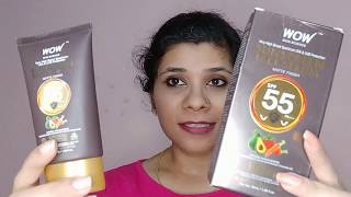 Wow Skin Science Sunscreen with face serum SPF 55 || Best sun lock cream ever || Natural ingredients