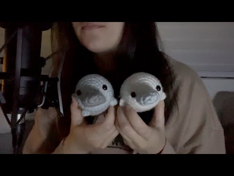 ASMR Crochet Show and Tell | Whispering, Fabric Scratching