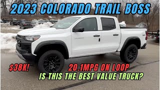 2023 Chevrolet Colorado Trail Boss Turbomax review, best mid size truck on the market?