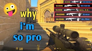 why ๐ | for the first time | 90 fps | vaxshu | #counterstrike2