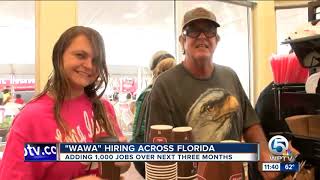 Wawa holding hiring events at many Florida stores on Wednesday