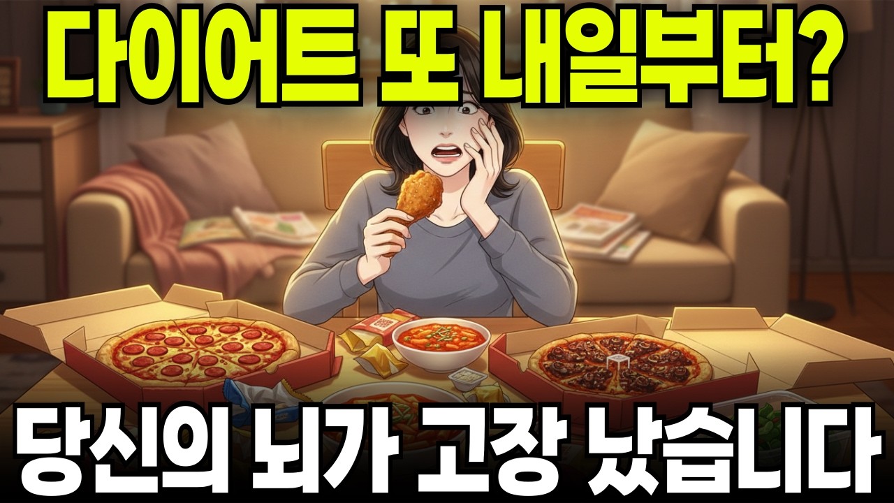 방금 다이어트 망치고 또 내일부터라고 합리화했죠? - 평생 살찌는 사람들의 소름 돋는 공통점