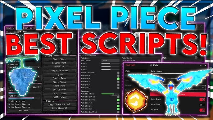 Pixel Piece Script - Auto Farm Fast, Auto Quest