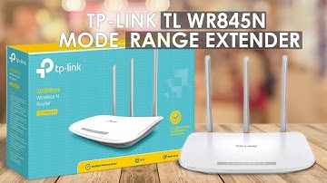 Cara Setting TP Link TL WR845N Mode Range Extender Untuk Tembak Wifi