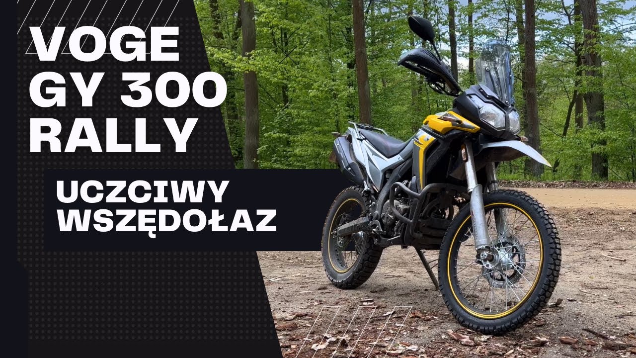 Voge GY 300 Rally 🌲 Pierwsze wrażenia | Surowa jazda