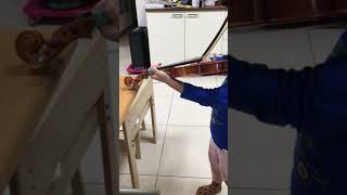 D Major one octave -violin beginner Pierre Liu