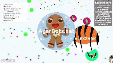 HACK   TROLLING      240 Bots Agario Gameplay      Agar io Hack   YouTube