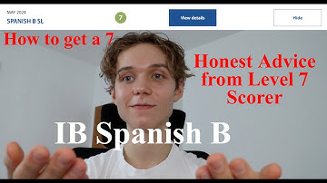 How to get a 7 in IB Spanish B