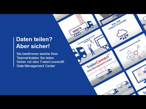 TrailerConnect® Data Management Center  - Schmitz Cargobull [Deutsch]