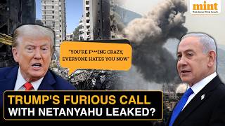 Trump Explodes At Netanyahu As Iran Issues Chilling Warning To Israel Over Beirut | Watch