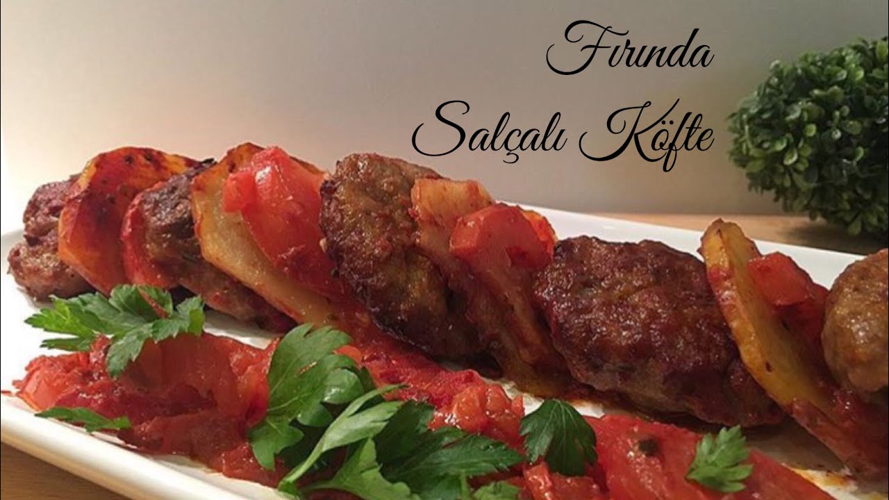 Fırında Salçalı Köfte Tarifi – Pratik Tarif / Yemek Tarifleri – Melis’in Mutfağı