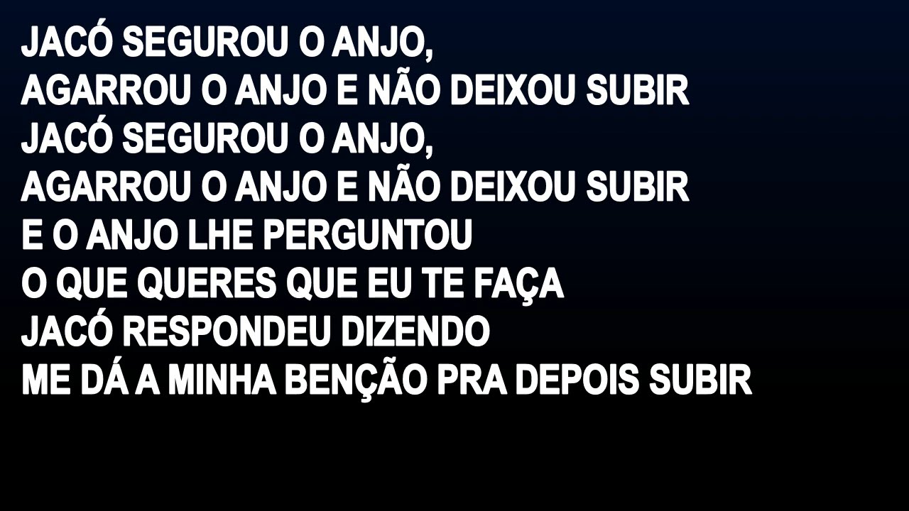 Jacó segurou o anjo / Vem cá vem ver (Bateria) YouTube Jacó segurou o anjo / Vem cá vem ver (Bateria) YouTube