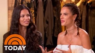 models alessandra ambrosio adriana lima talk beauty and brazil today