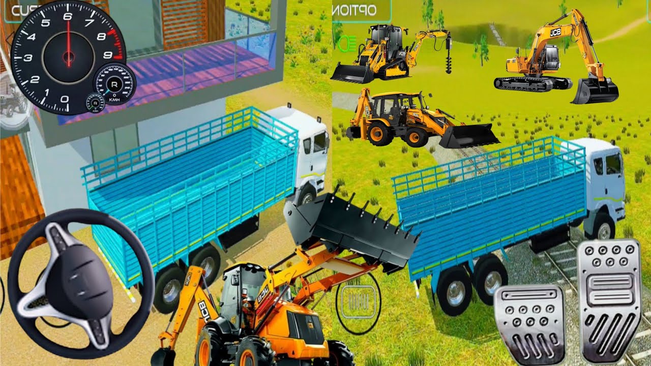 Track Load And Unload part 22  #gaming #1million #tractorvideo #1000subscriber #trending 