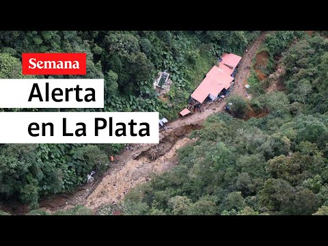 Avalancha puso en alerta a La Plata, Huila