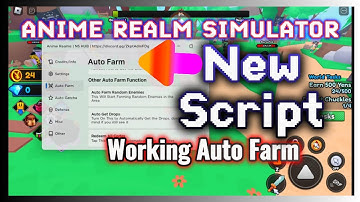 Anime Realms Simulator Script - Roblox script anime realms simulator: auto farm | auto defense op!