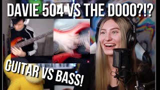 DAVIE504 vs THE DOOO!!!! (REACTION!)