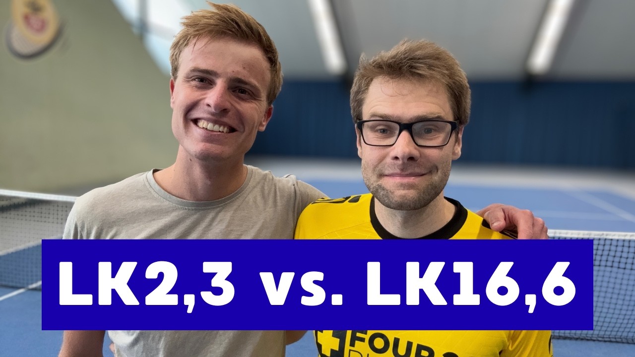 Mein Gegner gibt mir eine Lehrstunde.