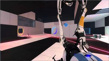 Portal 2 Co-op: Discovery Part 1 - TURRETS