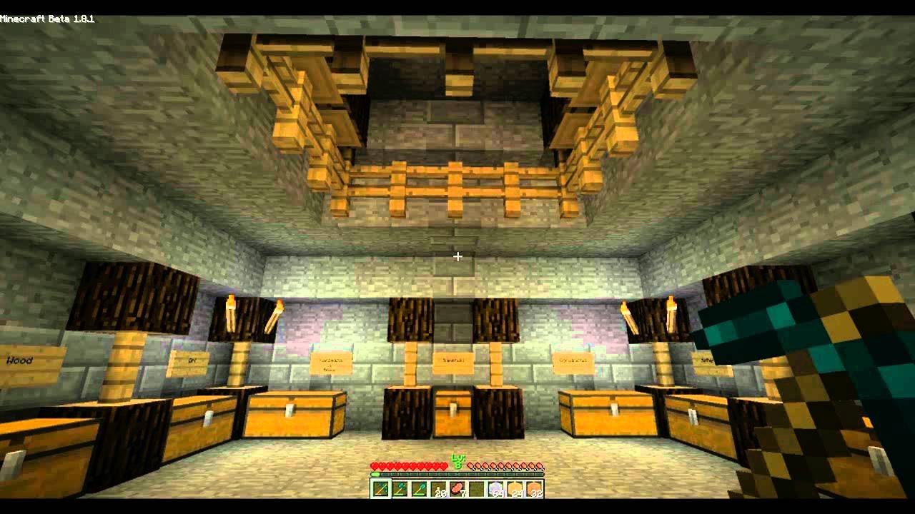 Zagrajmy w Minecraft na Modach #4-Magazyn i seed mapki 