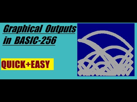 GRAPHICAL OUTPUTS  IN BASIC 256| BASIC-256|#coding#programming#basic256