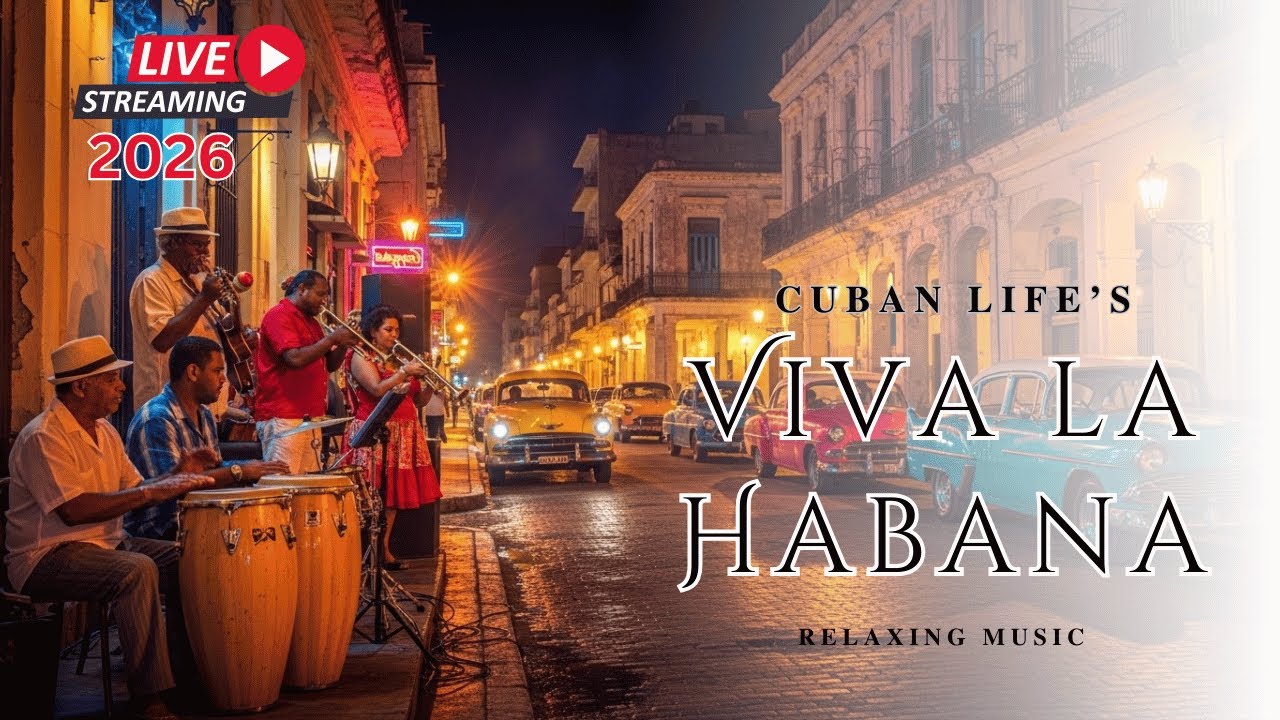 Atardecer en La Habana 🌅 | Son Cubano, Guitarra y Jazz Cubano Chill