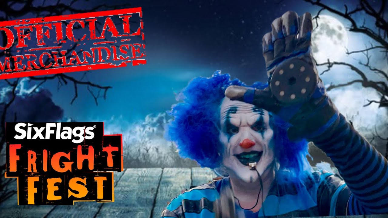 Six Flags Magic Mountain Fright Fest 2021 Merchandise - YouTube